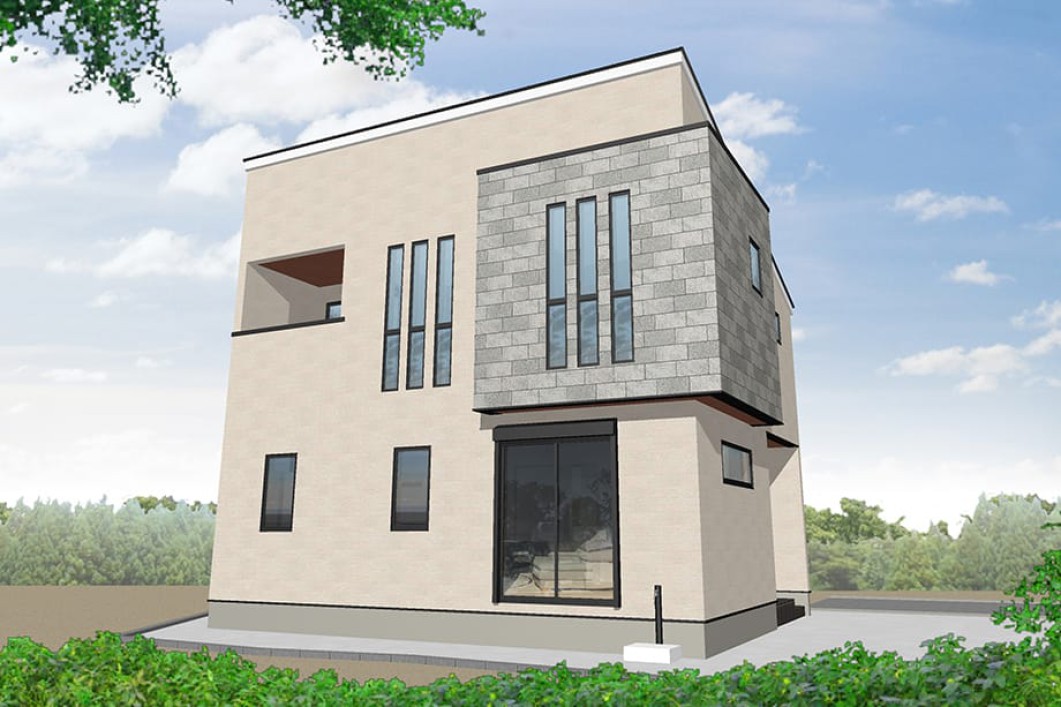 【建物完成イメージCG】※イメージパースにつき実際とは異なる場合がございます。